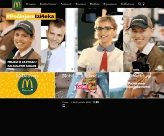 MCDonalds.rs(McDonald&#039;s) Screenshot