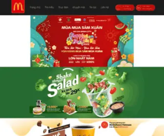 MCDonalds.vn(McDonald's) Screenshot