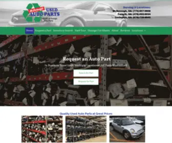 MCDonoughautoparts.com(McDonough Used Auto Parts) Screenshot