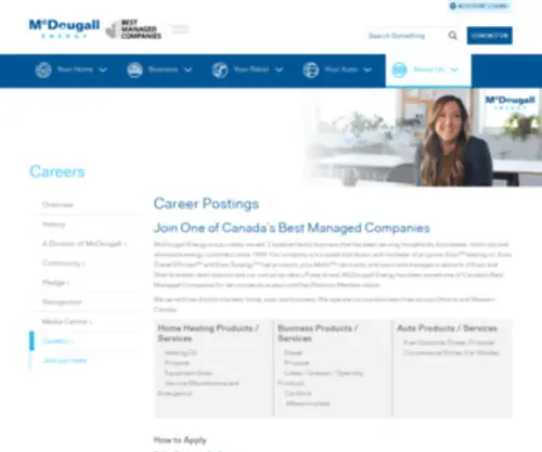 MCDougallcareers.com(McDougall Energy) Screenshot