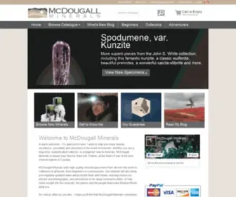 MCDougallminerals.com(McDougall Minerals) Screenshot
