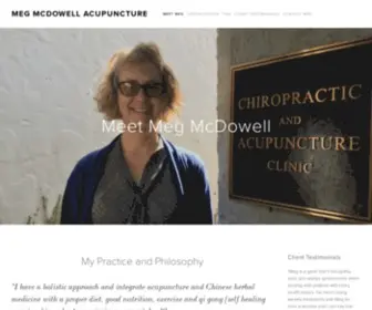 MCDowell-Acupuncture.com(Private Site) Screenshot