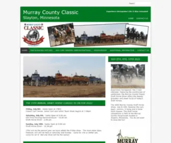 MCDrafthorseshow.com(Murray Country Draft Horse Show) Screenshot