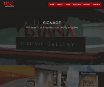 MCDS.com.sg(Signage Singapore) Screenshot