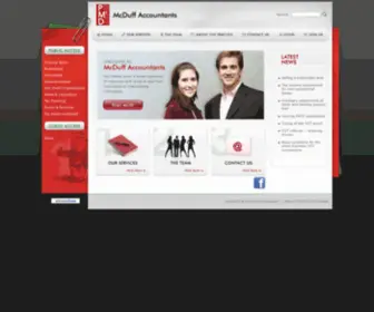 MCDuffaccountants.com(McDuff Accountants) Screenshot