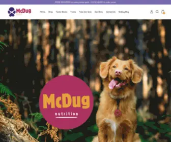 MCDugnutrition.com(McDug Nutrition) Screenshot