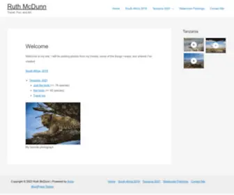 MCDunn.com(Travel, Fun, and Art) Screenshot
