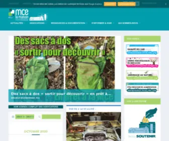 Mce-Info.org(La Mce est une association unique en France et exemplaire) Screenshot