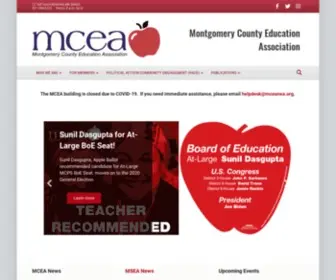 Mceanea.org(The MCEA building) Screenshot
