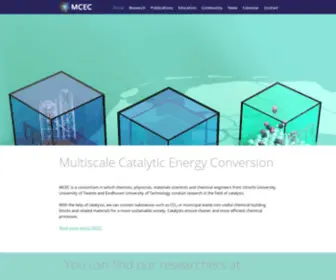 Mcec-Researchcenter.nl(MCEC Research Center) Screenshot