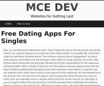 Mcedev.com(Free Dating Apps for Singles) Screenshot