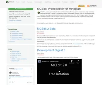 Mcedit.net(World Editor for Minecraft) Screenshot