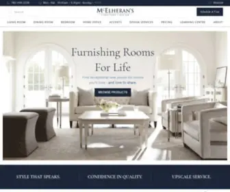 Mcelherans.com(McElheran's Furniture) Screenshot