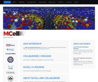 Mcell.org(MCell Home) Screenshot