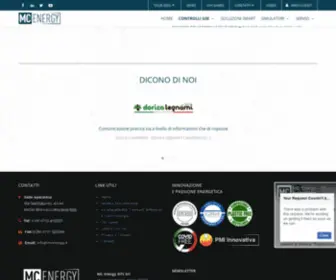 Mcenergy.it(MC Energy GTS srl) Screenshot