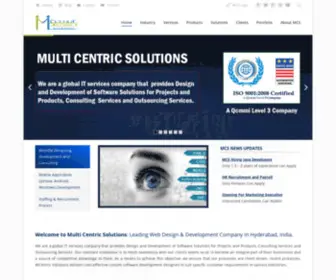 Mcentricsolutions.com(Multi Centric Solutions) Screenshot