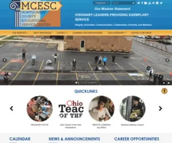 Mcesc.org(Montgomery County Educational Service Center) Screenshot