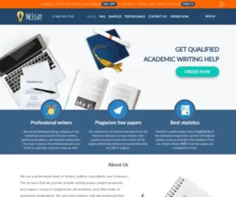 Mcessay.com(Trustworthy custom paper writing service) Screenshot