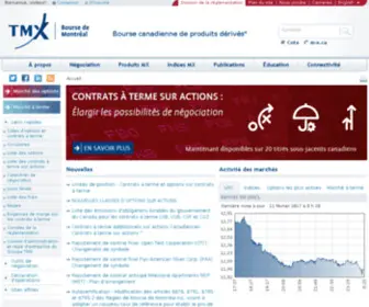 Mcex.ca(Mcex) Screenshot