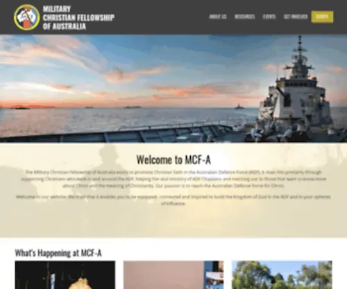 MCF-A.org.au(MCF A) Screenshot