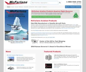 Mcfarlaneaviation.com(McFarlane Aviation Products FAA) Screenshot