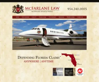 Mcfarlanedolanlaw.com(McFarlane & Dolan) Screenshot