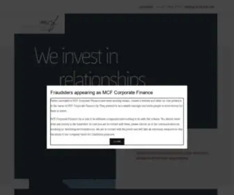 MCfcorpfin.com(MCF Corporate Finance) Screenshot