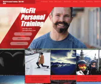 Mcfitpt.com(Jason McQueen) Screenshot