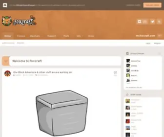 Mcfoxcraft.com(Mcfoxcraft) Screenshot