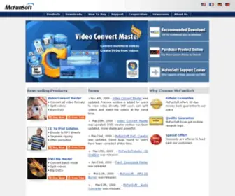 Mcfunsoft.com(Video Convert Master) Screenshot