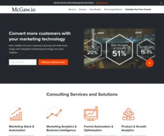 Mcgaw.io(Revenue Infrastructure and Tech Stack Consulting Services) Screenshot
