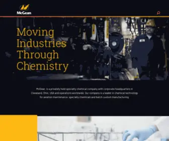 Mcgean.com(McGean chemical company) Screenshot