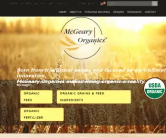 Mcgearyorganics.com(McGeary Organics) Screenshot