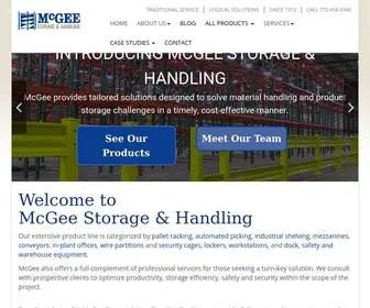 Mcgeeatlanta.com(McGee Storage & Handling Inc) Screenshot