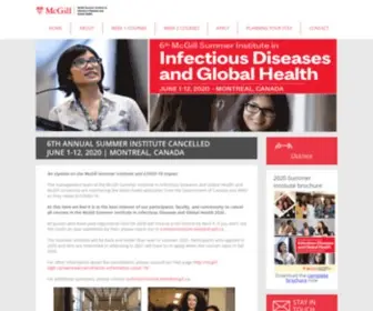 Mcgill-IDGH.ca(McGill University) Screenshot