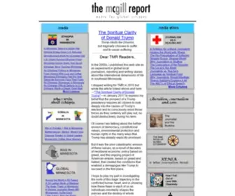 Mcgillreport.org(The McGill Report) Screenshot