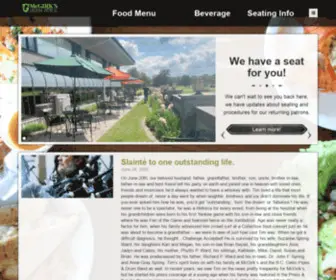 Mcgirks.com(McGirk's Irish Pub) Screenshot