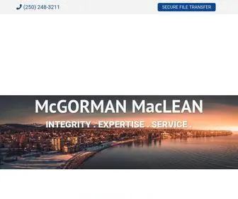 Mcgormanmaclean.com(McGorman MacLean) Screenshot