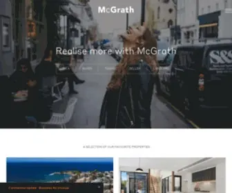 MCgrath.com.au(Real Estate Agents) Screenshot
