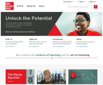 MCgraw-Hill-Educacion.com(McGraw-Hill) Screenshot