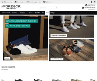 MCgregorshoes.nl(McGregor schoenen) Screenshot