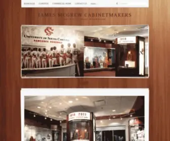 MCgrewwoodwork.com(JAMES MCGREW CABINETMAKERS) Screenshot