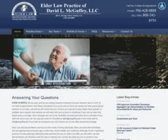 Mcguffey.net(Georgia Elder Law) Screenshot