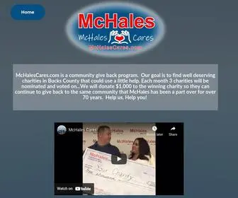 Mchalescares.com(Vote For McHales Cares Nominees) Screenshot