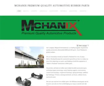 Mchanix.com(MCHANIX PREMIUM QUALITY AUTOMOTIVE RUBBER PARTS) Screenshot