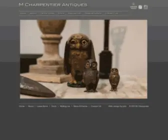 Mcharpentier.com(M Charpentier Antiques) Screenshot