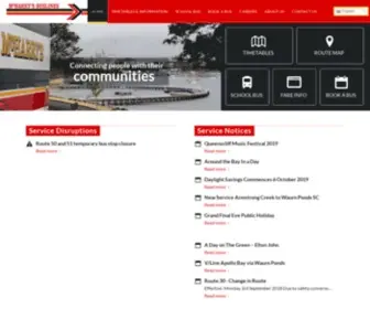Mcharrys.com.au(McHarry’s Buslines) Screenshot