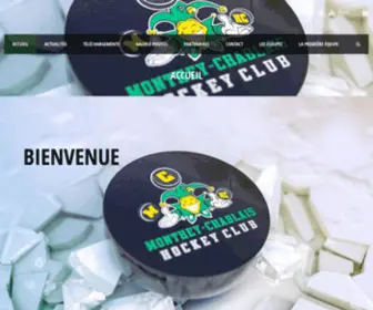 MCHC.ch(Monthey Chablais Hockey Club) Screenshot