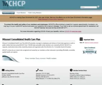 MCHCP.org(Missouri Consolidated Health Care Plan) Screenshot