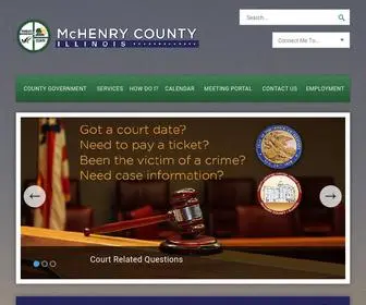 Mchenrycountyil.gov(McHenry County) Screenshot